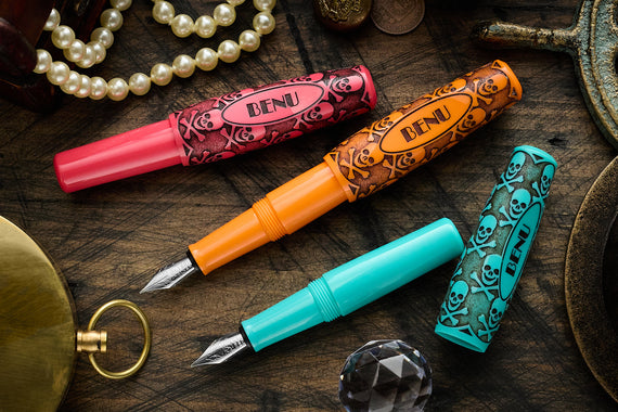 BENU Pixie Fountain Pen Set - Jolly Roger Vintage