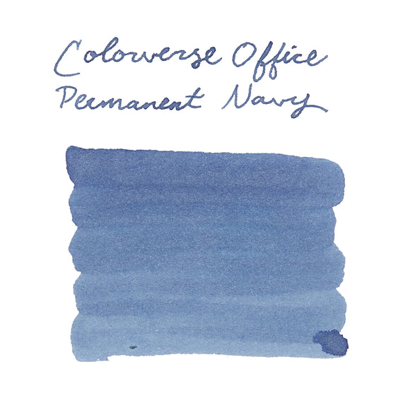 Colorverse Permanent Navy fountain pen ink
