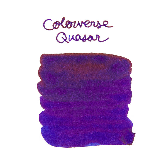 Colorverse Quasar fountain pen ink