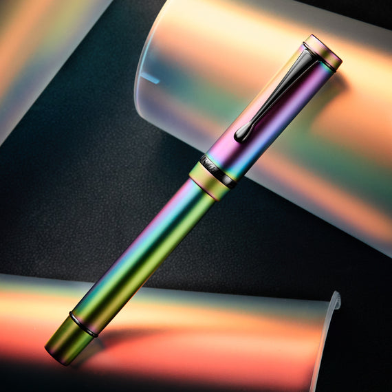 Conklin Duragraph Fountain Pen - Matte Rainbow PVD (Special Edition)