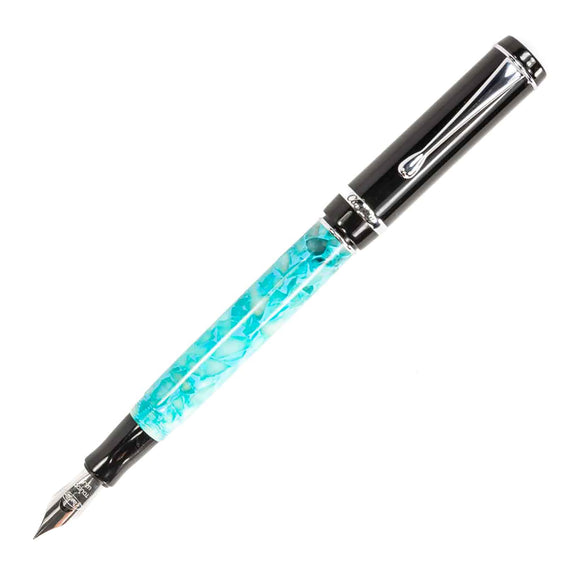 Conklin Duragraph Fountain Pen - Turquoise Nights