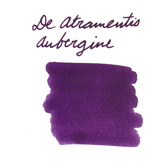 De Atramentis Aubergine - Ink Sample