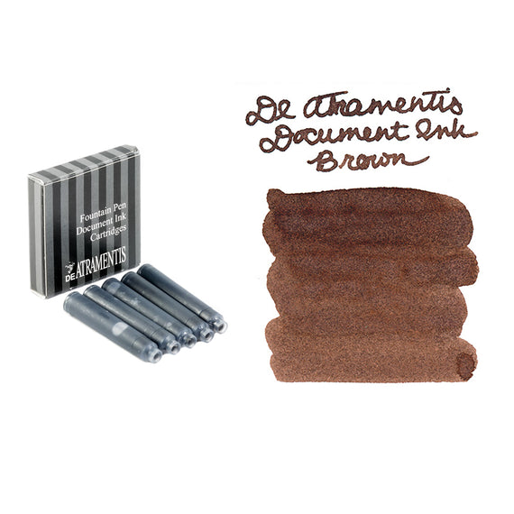 De Atramentis Document Ink Brown - Ink Cartridges