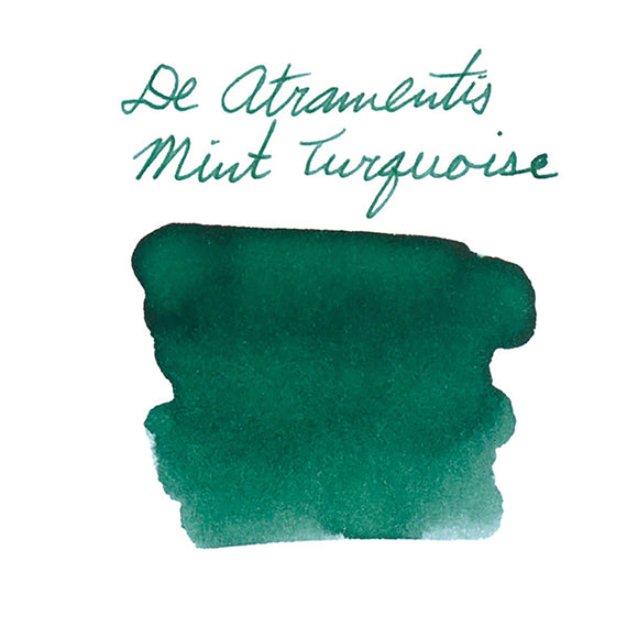 De Atramentis Mint Turquoise - Ink Sample