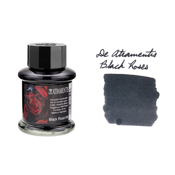 De Atramentis Black Roses - 45ml Scented Bottled Ink