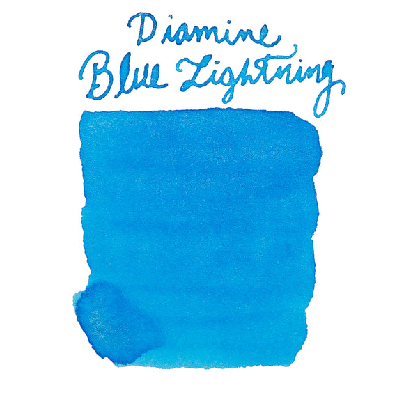 Diamine Blue Lightning - Ink Sample