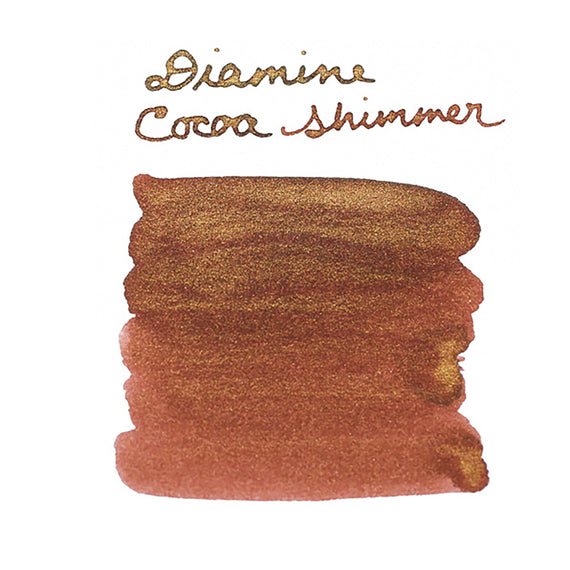 Diamine Cocoa Shimmer - Ink Sample