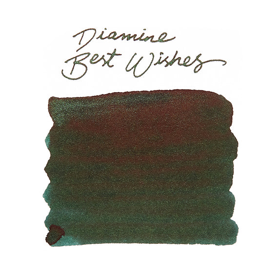 Diamine Best Wishes - Ink Sample