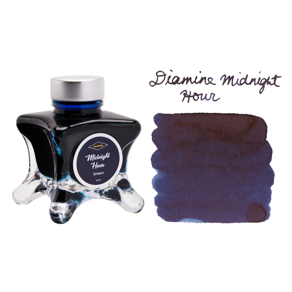 Diamine Midnight Hour - 50ml Bottled Ink