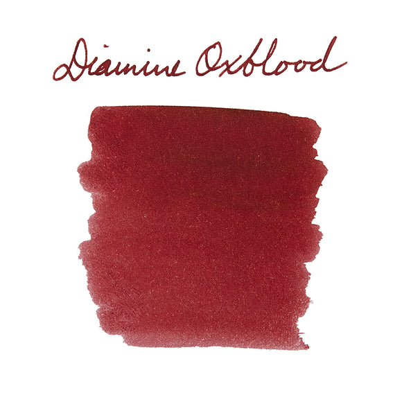 Diamine Oxblood - Ink Sample