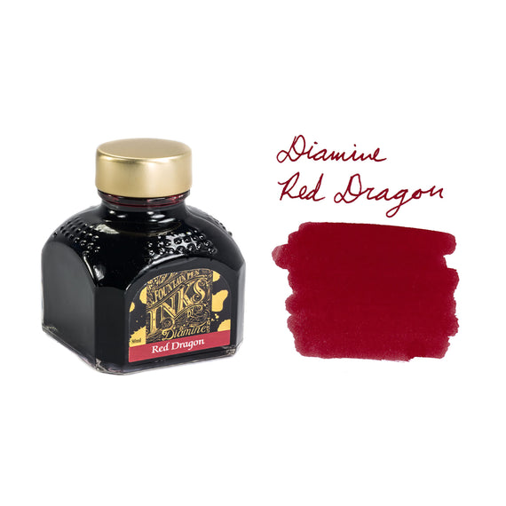 Diamine Red Dragon - 80ml Bottled Ink