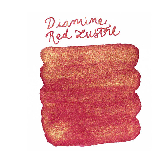 Diamine Red Lustre - Ink Sample