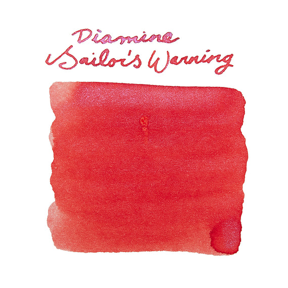 Diamine Sailor's Warning - Ink Sample
