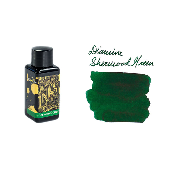 Diamine Sherwood Green - 30ml Bottled Ink