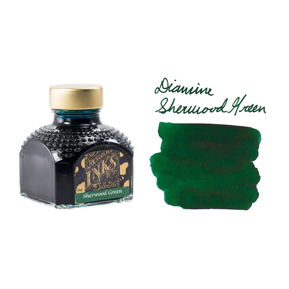 Diamine Sherwood Green - 80ml Bottled Ink