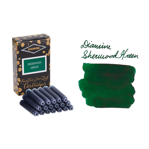 Diamine Sherwood Green - Ink Cartridges