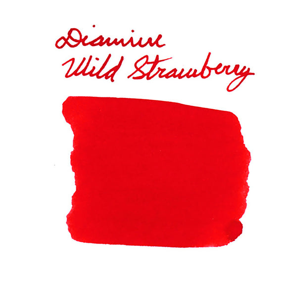 Diamine Wild Strawberry fountain pen ink