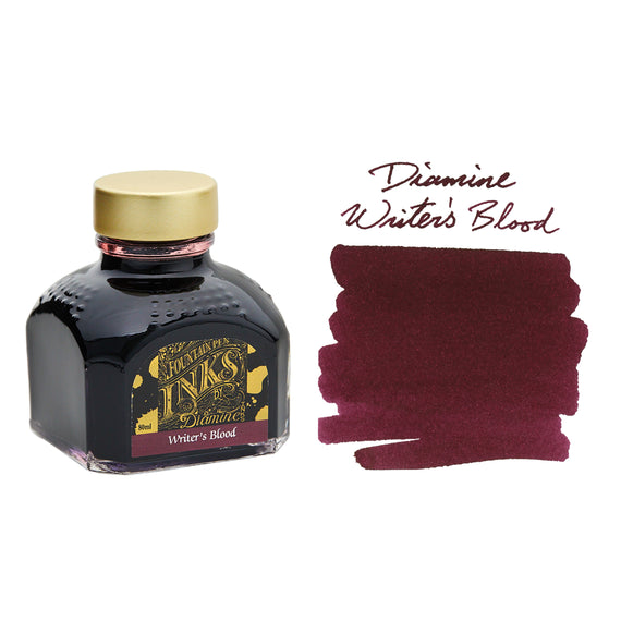 Diamine Writer's Blood - 80ml Bottled Ink