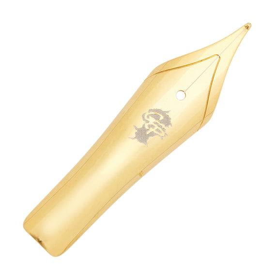 Goulet #6 Steel Nib - Gold
