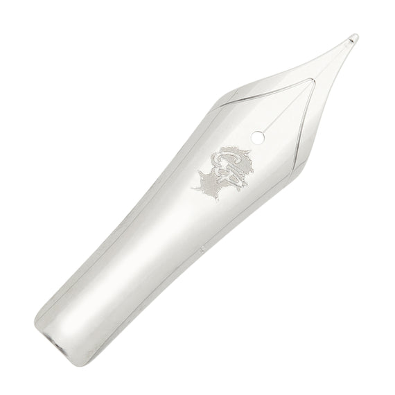 Goulet #6 Steel Flex Nib - Silver