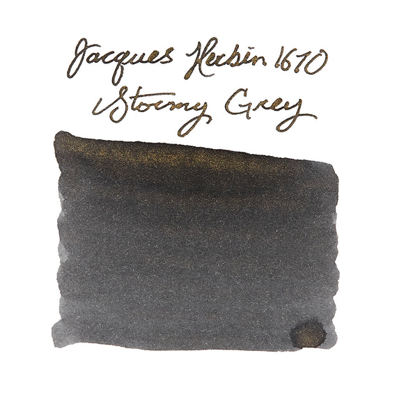 Jacques Herbin 1670 Stormy Grey fountain pen ink