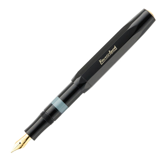 Kaweco Classic Sport Piston Fill Fountain Pen - Black