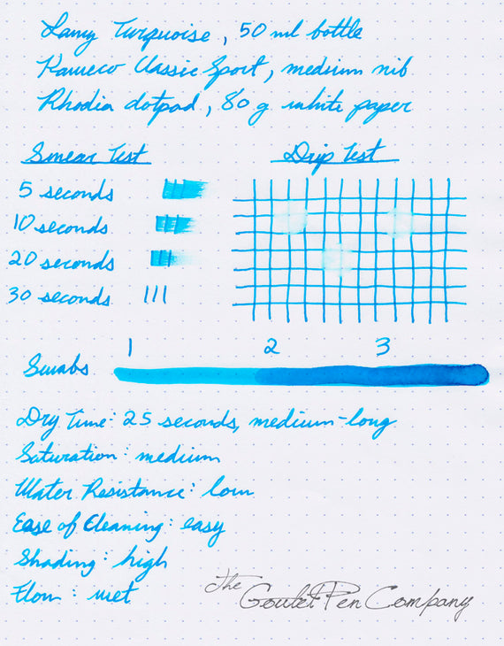 LAMY Turquoise - Ink Cartridges