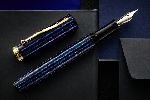Magna Carta Mag 600 Fountain Pen - Raden Modern Blue/Black (Special Edition)