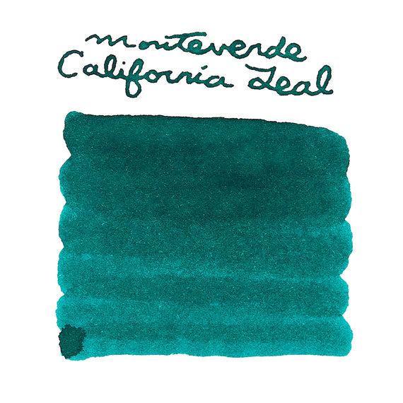 Monteverde California Teal - Ink Sample