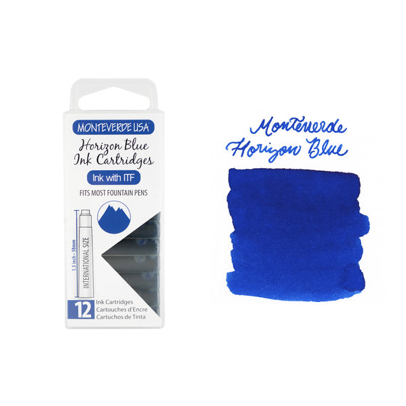 Monteverde Horizon Blue - Ink Cartridges