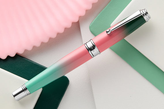 Monteverde Invincia Deluxe Fountain Pen - Watermelon Ombré (Special Edition)