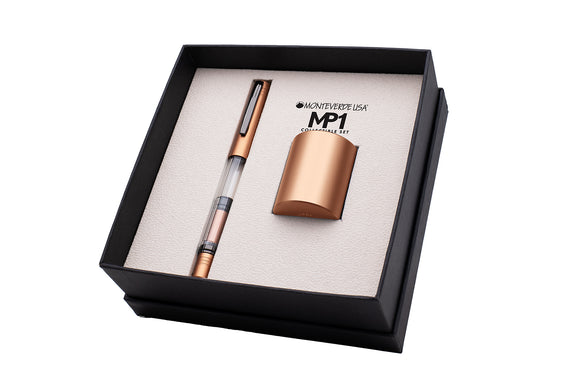 Monteverde MP1 Collectible Fountain Pen Gift Set - Mocha Mousse (Special Edition)