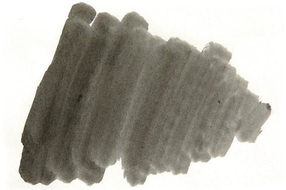 Noodler's Lexington Gray Ink sample swab on white background