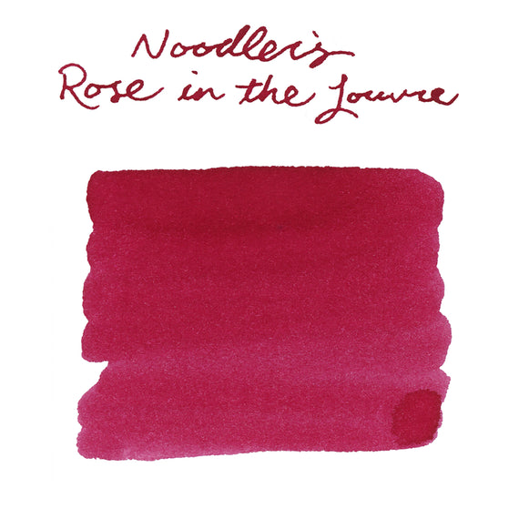 Noodler's Rose in the Louvre fountain pen ink