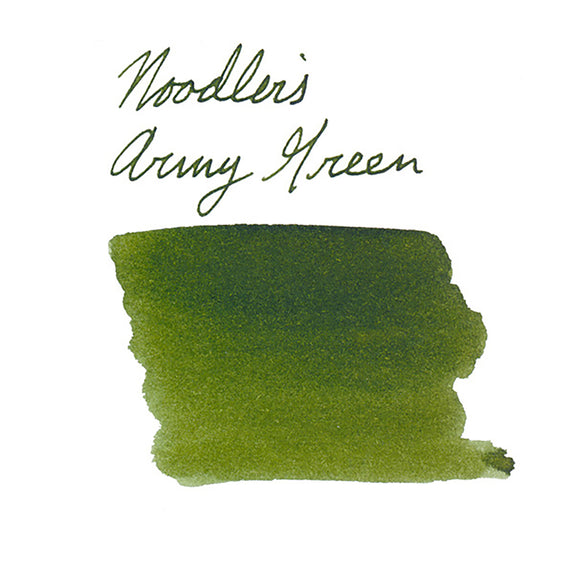 Noodler's Army Green fountain pen ink