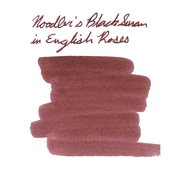 Noodler's Black Swan in English Roses fountain pen ink