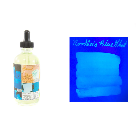 Noodler's Blue Ghost - 4.5oz Bottled Ink with Free Charlie Pen