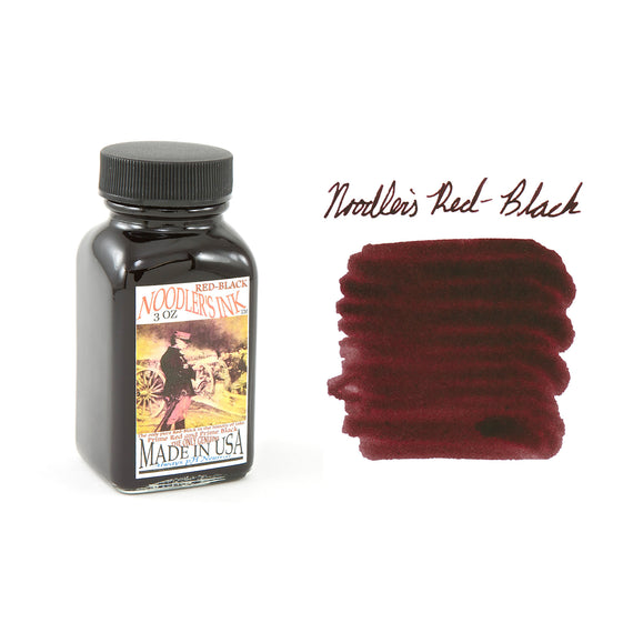 Noodler's Red Black - 3oz Bottled Ink