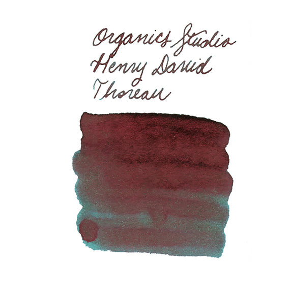 Organics Studio Henry David Thoreau Walden Pond fountain pen ink