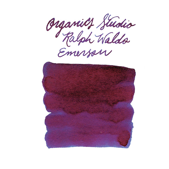 Organics Studio Ralph Waldo Emerson Twilight Blue fountain pen ink