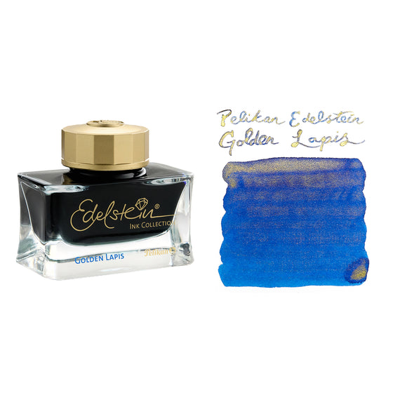 Pelikan Edelstein Golden Lapis - 50ml Bottled Ink (Special Edition)