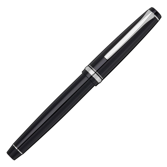 Pilot Falcon Fountain Pen - Black/Rhodium