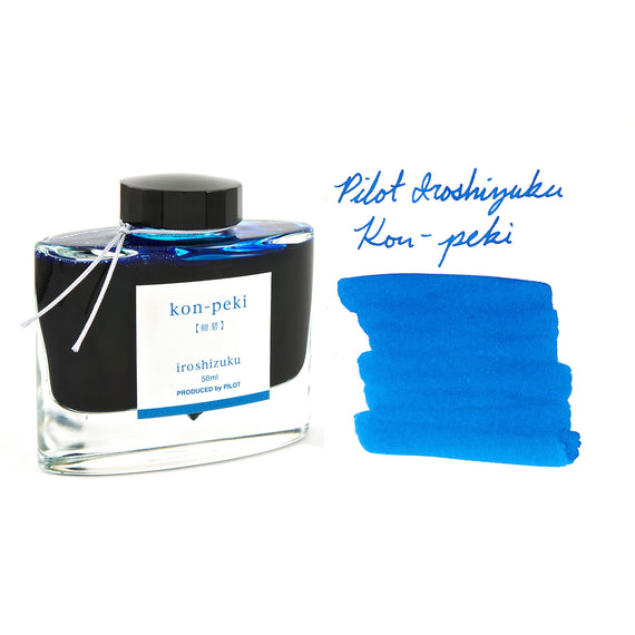 Pilot Iroshizuku Kon-peki - 50ml Bottled Ink