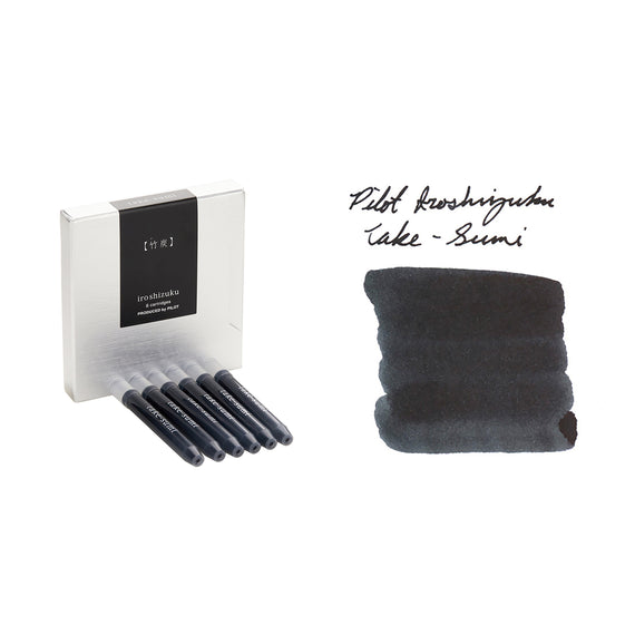 Pilot Iroshizuku Take-sumi - Ink Cartridges