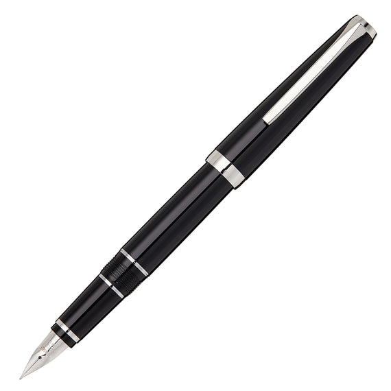 Pilot Metal Falcon Fountain Pen - Black