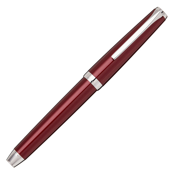 Pilot Metal Falcon Fountain Pen - Burgundy
