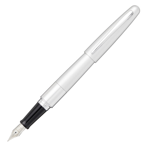 Pilot Metropolitan Fountain Pen - Silver Plain