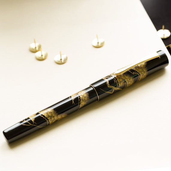 Namiki Chinkin Fountain Pen - Pine Tree