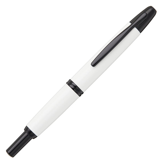 Pilot Vanishing Point Fountain Pen - White/Black