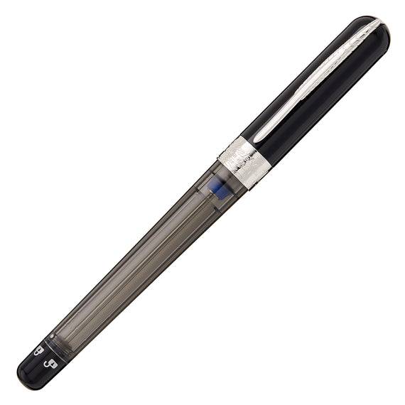 Pineider Avatar UR Twin Tank Touchdown Fountain Pen - Graphene Black